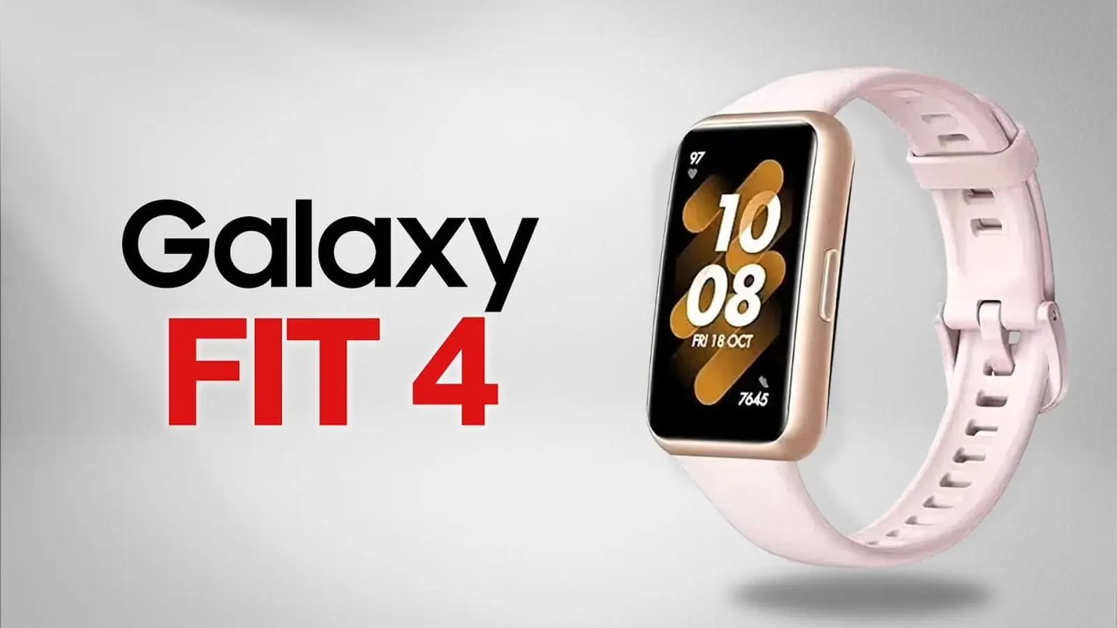 Galaxy Fit4 : fuites sur le design et les couleurs