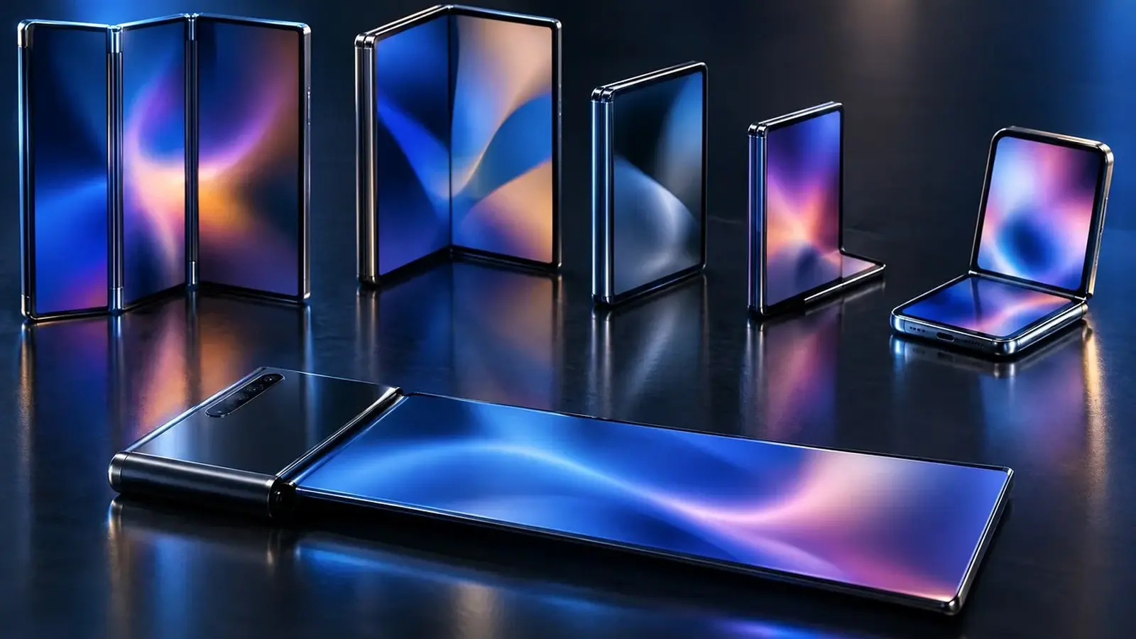 Samsung préparerait six smartphones pliables en 2027