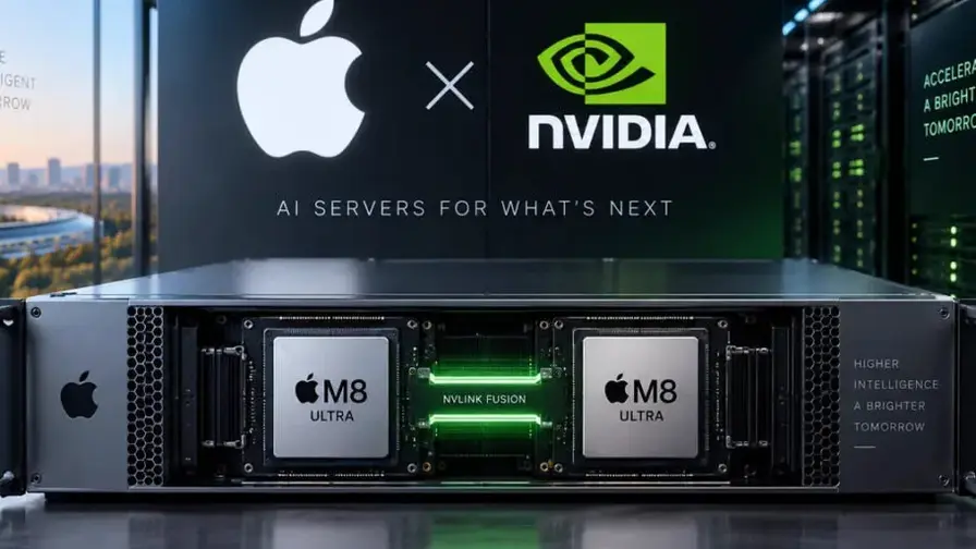 Apple envisage des serveurs IA avec Nvidia pour 2029