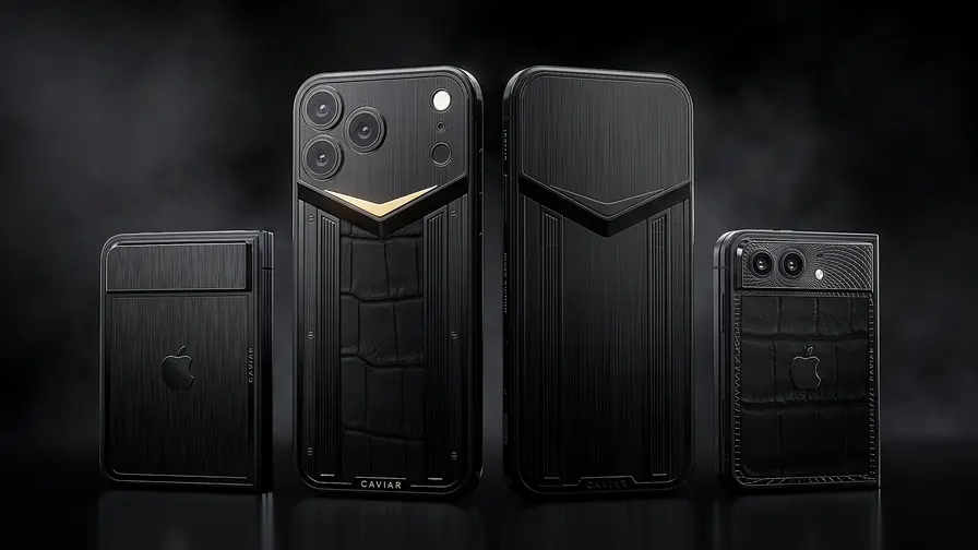 Caviar dévoile des iPhone 18 Black Edition sans caméra