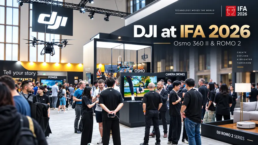 DJI IFA 2026 : découverte des Osmo 360 II et ROMO 2