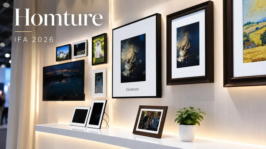 Homture à l’IFA 2026 : cadres photo IA et E-Ink