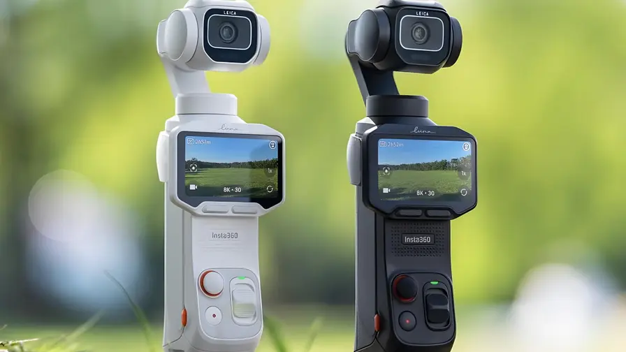 Insta360 Luna Pro : gimbal compact et vidéo 8K