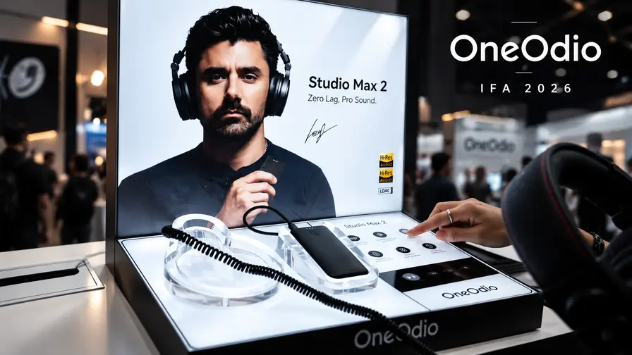 OneOdio Studio Max 2 : casque DJ sans fil à 9 ms