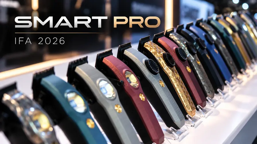 Smart Pro : tondeuse pro sans fil à 15 000 tr/min