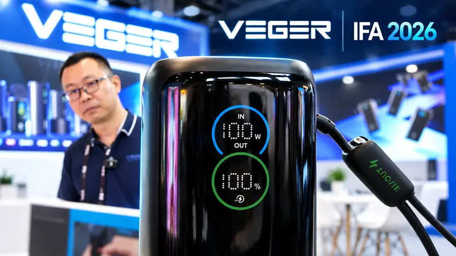 VEGER IFA 2026 : batteries externes jusqu’à 305 W