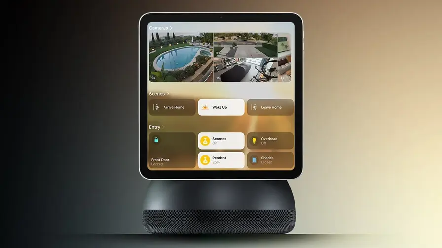Le Home Hub d’Apple dévoile Photo Face en images